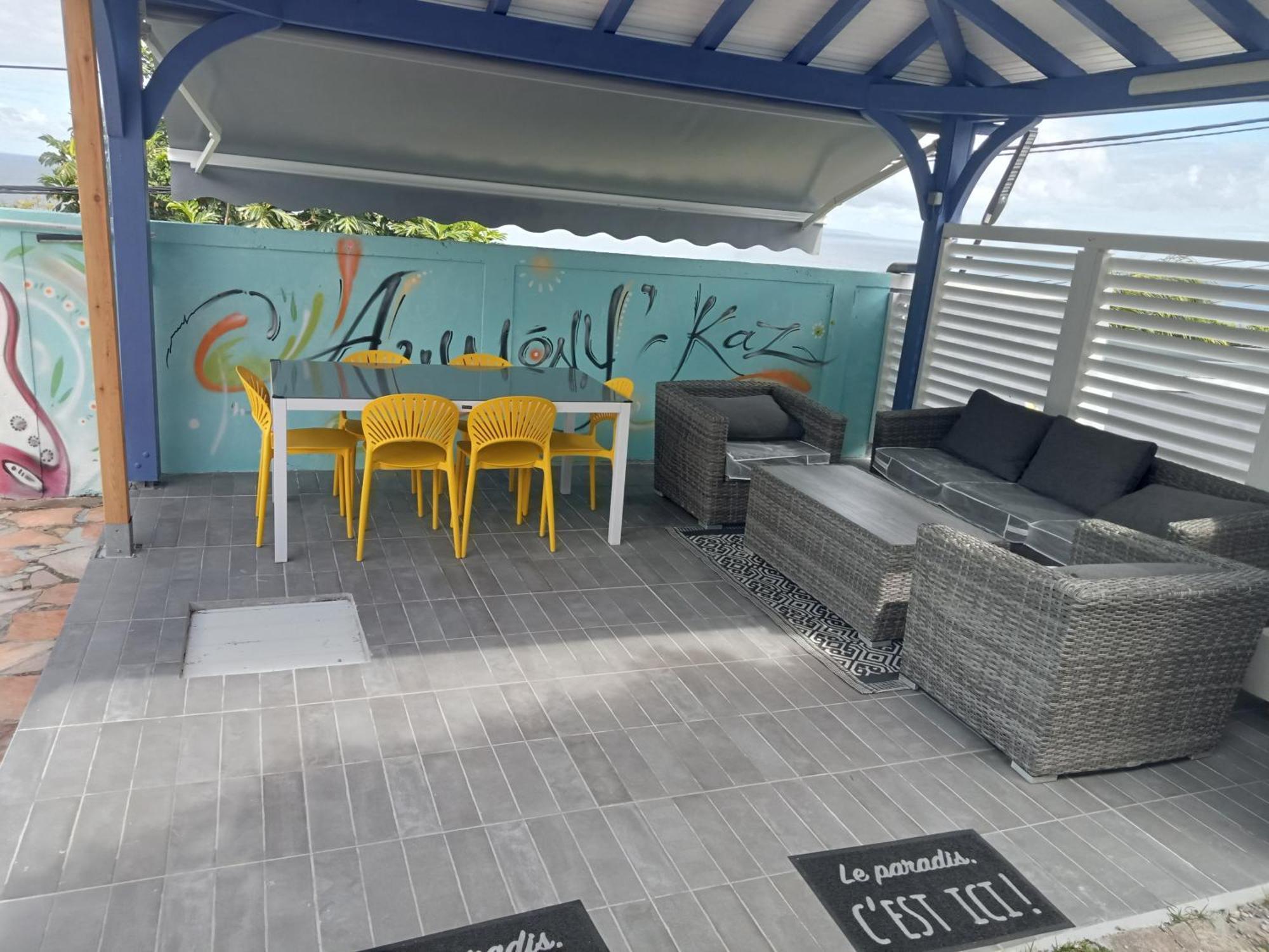 Awmony'Kaz, Gite A Trois-Rivieres Guadeloupe Bagian luar foto