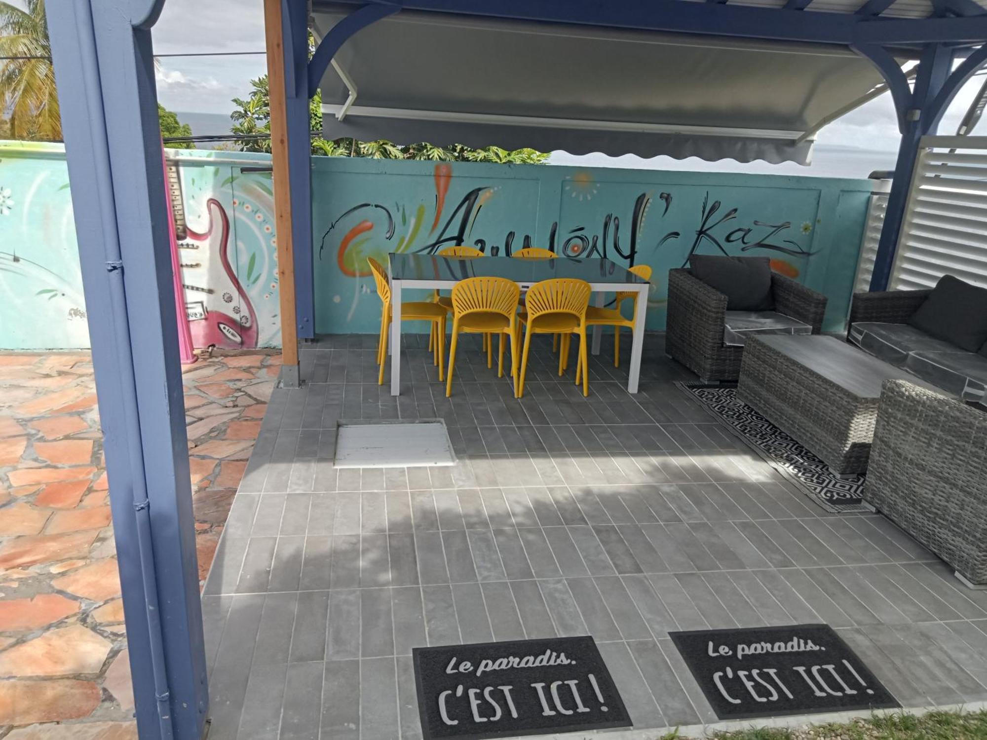 Awmony'Kaz, Gite A Trois-Rivieres Guadeloupe Bagian luar foto